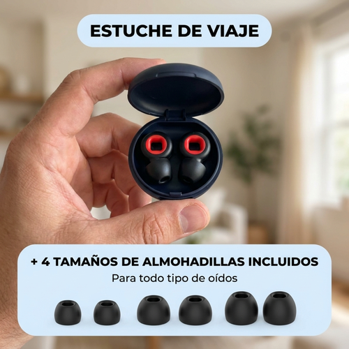 Tapones Antirruido para Moto — 27 dB