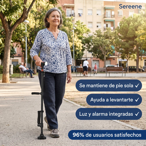 Bastón de Apoyo 5 en 1 Sereene