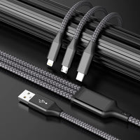 3 in 1 USB Charging Cable for Multiple Devices