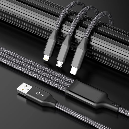 3 in 1 USB Charging Cable for Multiple Devices
