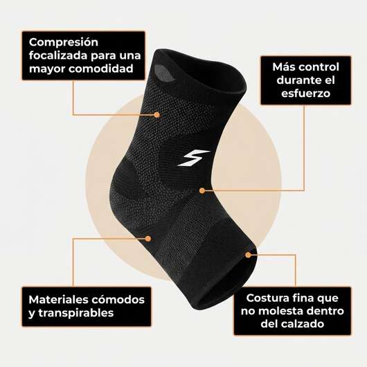 Soporte de Compresión para Tobillos