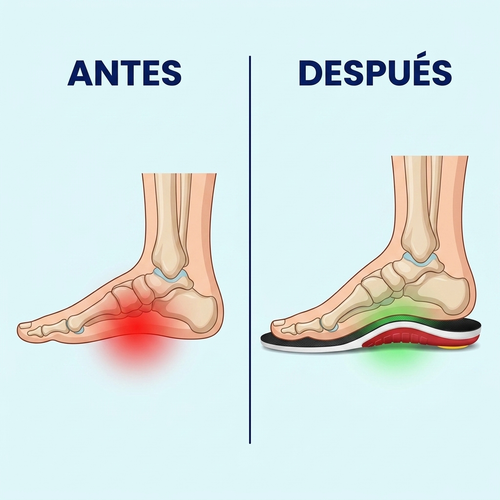 Plantillas Ortopédicas de Soporte del Arco