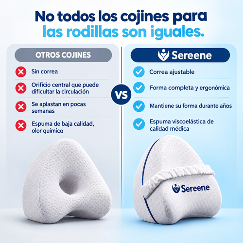 Cojín Ortopédico para Rodillas Sereene